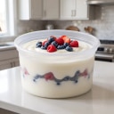 سطل 1.5 کیلویی شفاف کاظمی و سروش (150 عدد در بسته)
